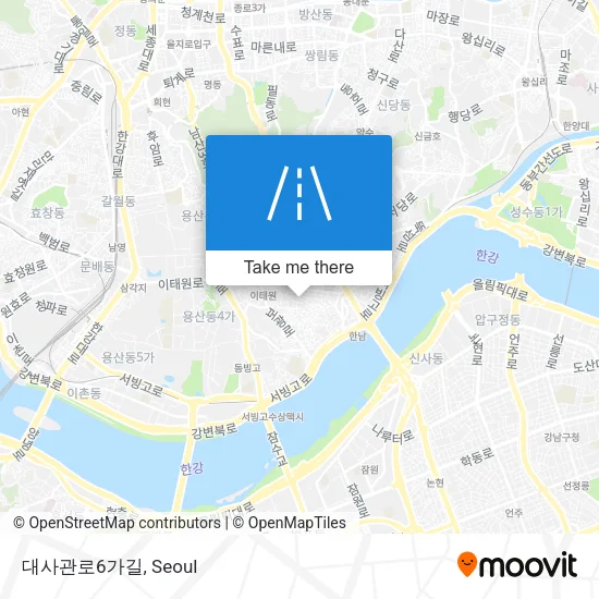 대사관로6가길 map