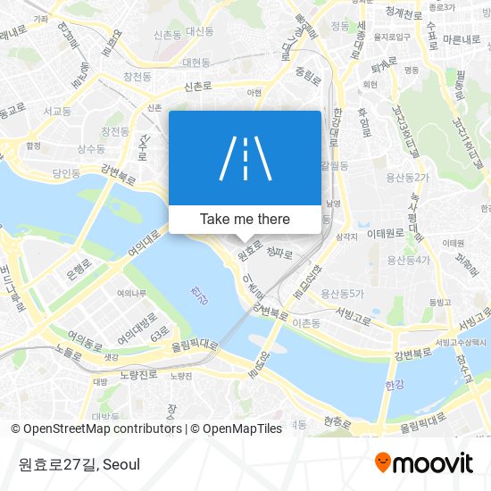 원효로27길 map