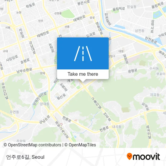 언주로6길 map