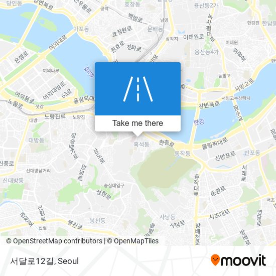 서달로12길 map