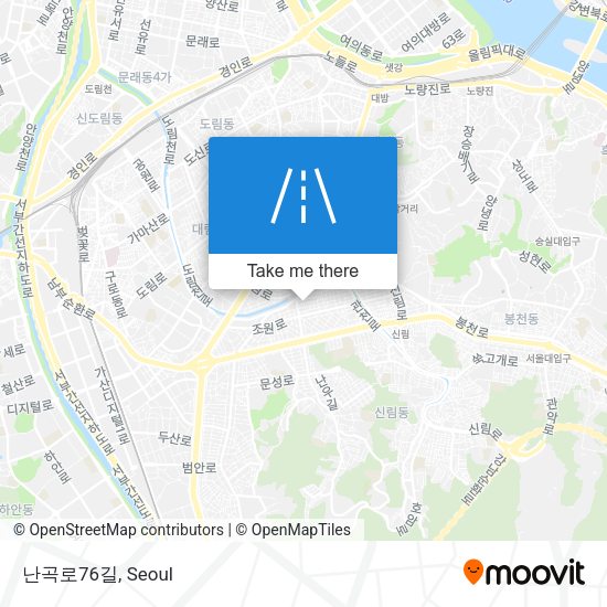 난곡로76길 map
