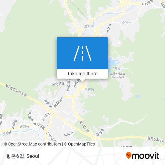 향촌6길 map