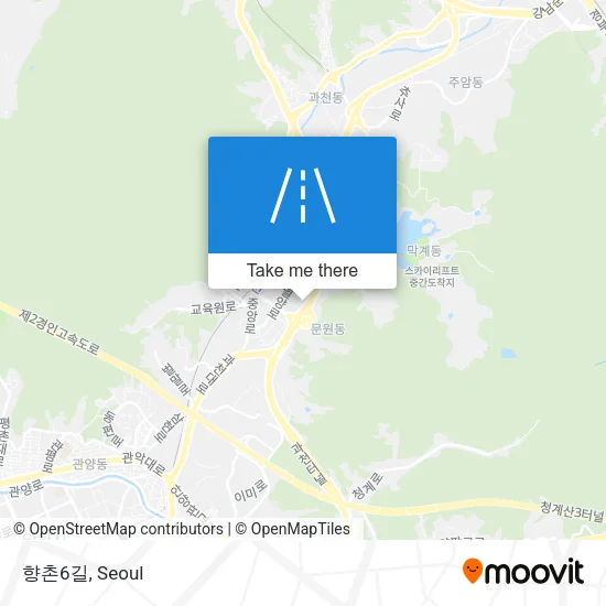 향촌6길 map