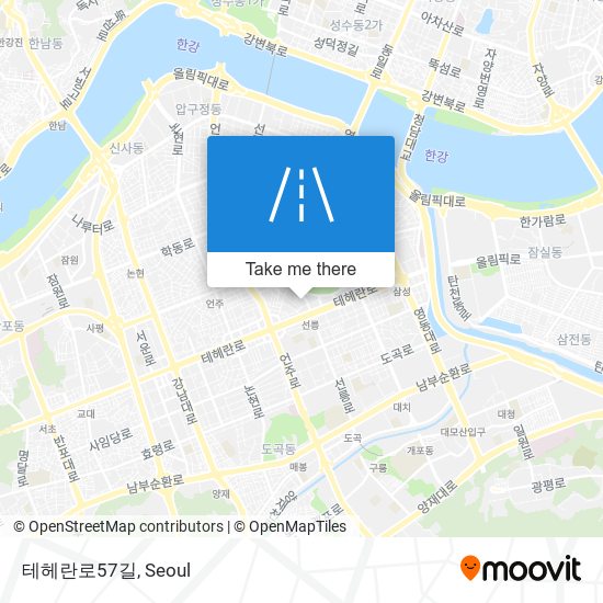 테헤란로57길 map