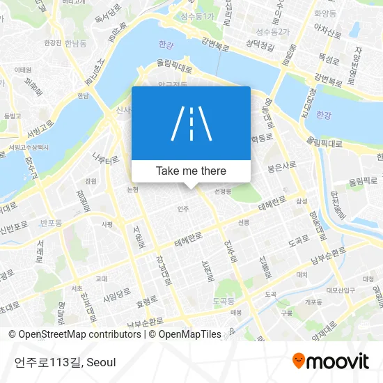 언주로113길 map