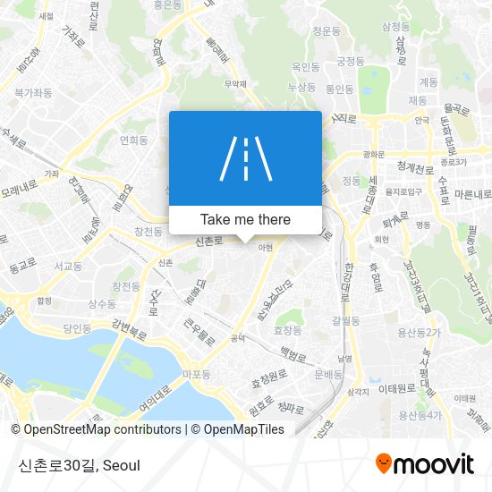 신촌로30길 map