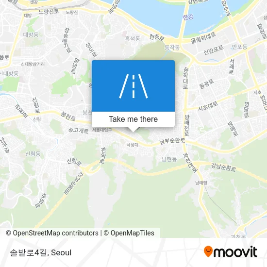 솔밭로4길 map