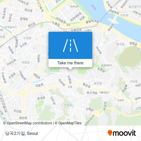 당곡2가길 map