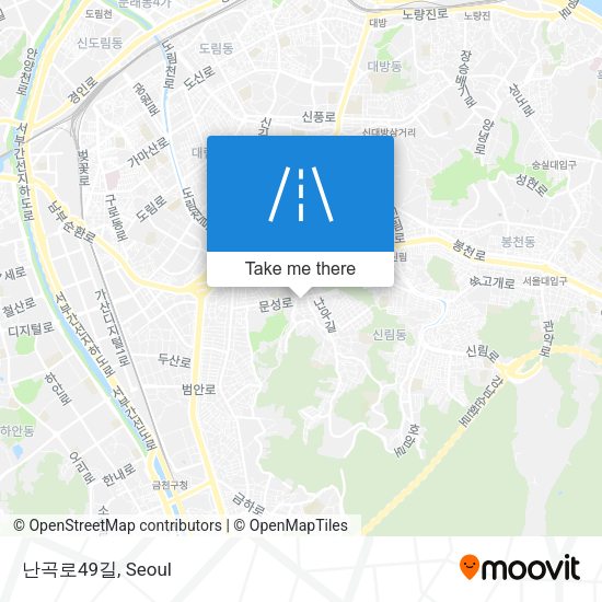 난곡로49길 map