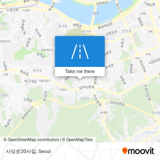 사당로20사길 map