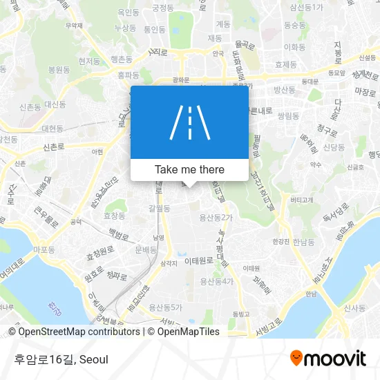 후암로16길 map