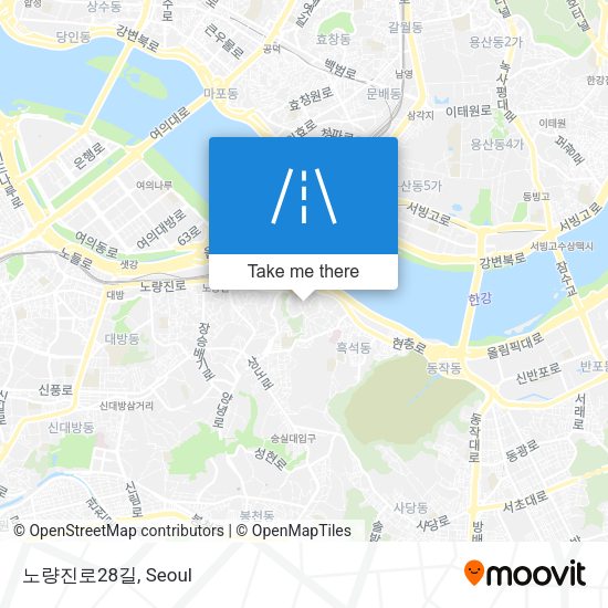 노량진로28길 map