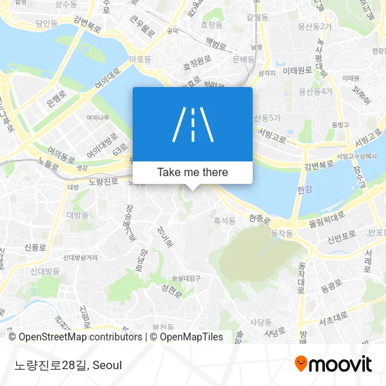 노량진로28길 map