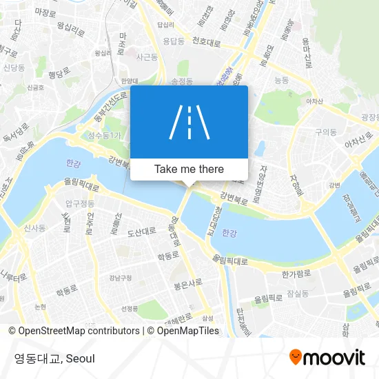 영동대교 map