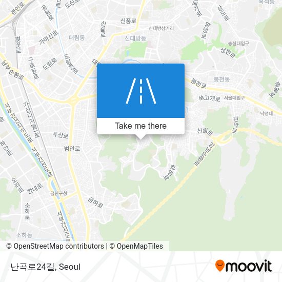 난곡로24길 map