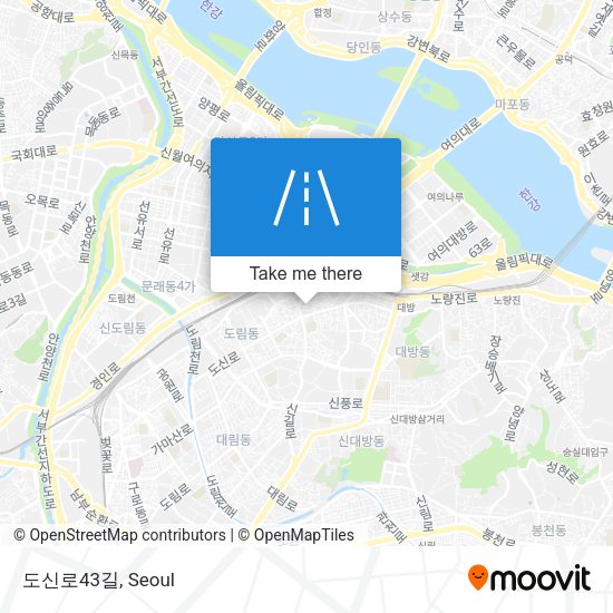 도신로43길 map