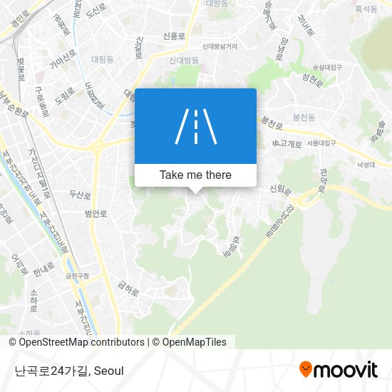 난곡로24가길 map