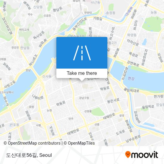 도산대로56길 map