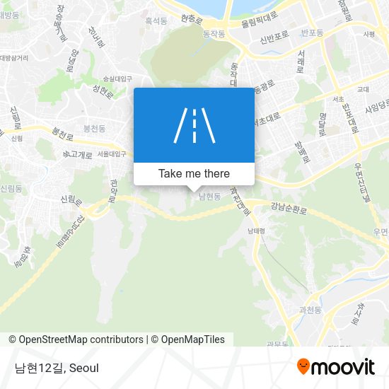 남현12길 map