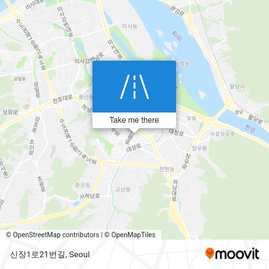 신장1로21번길 map