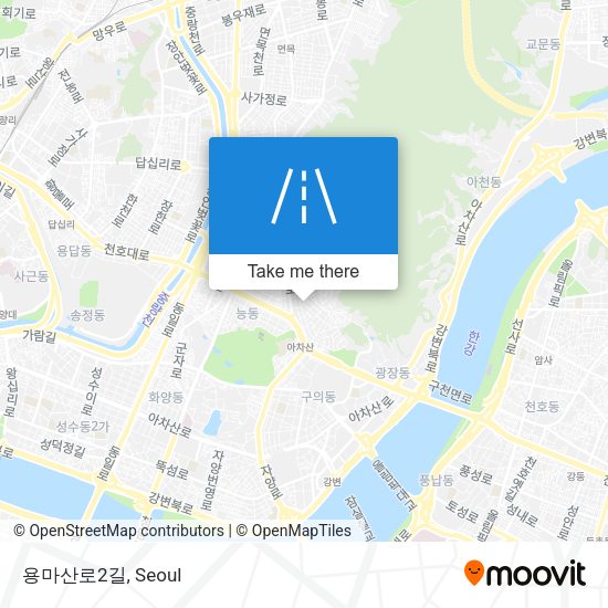 용마산로2길 map