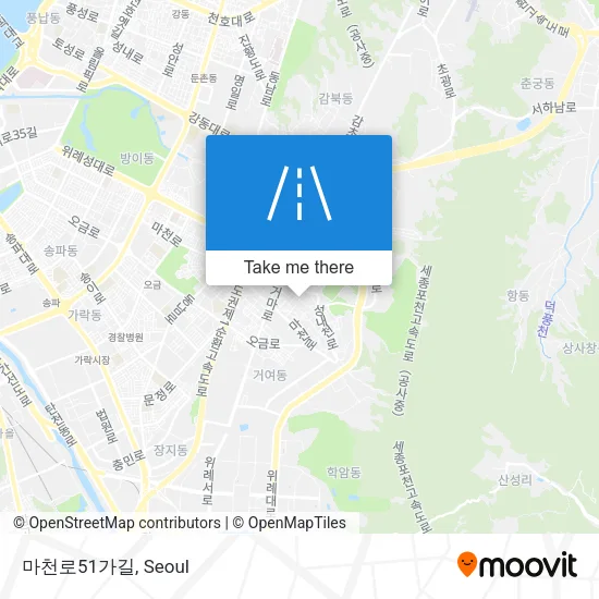 마천로51가길 map