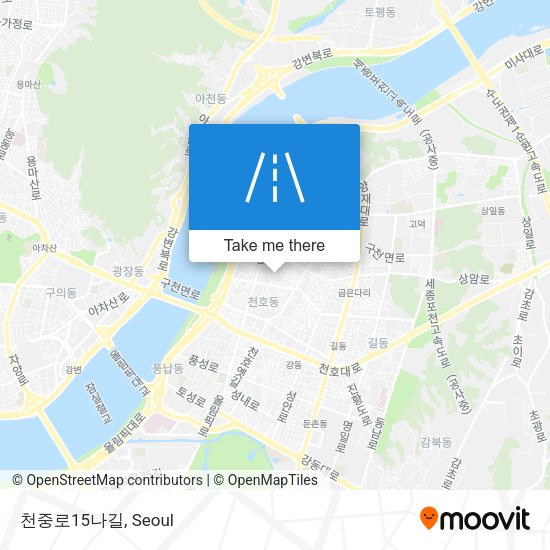 천중로15나길 map