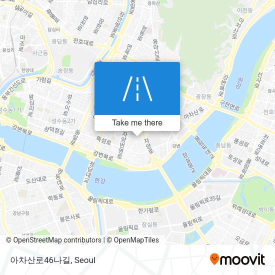 아차산로46나길 map