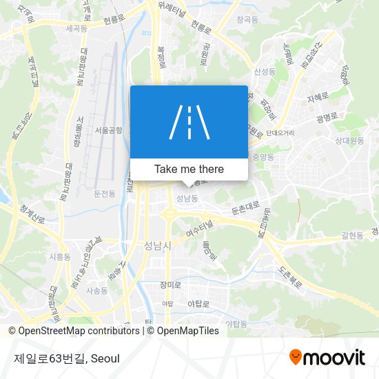 제일로63번길 map