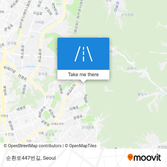 순환로447번길 map