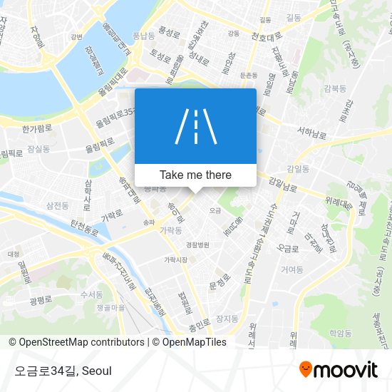 오금로34길 map