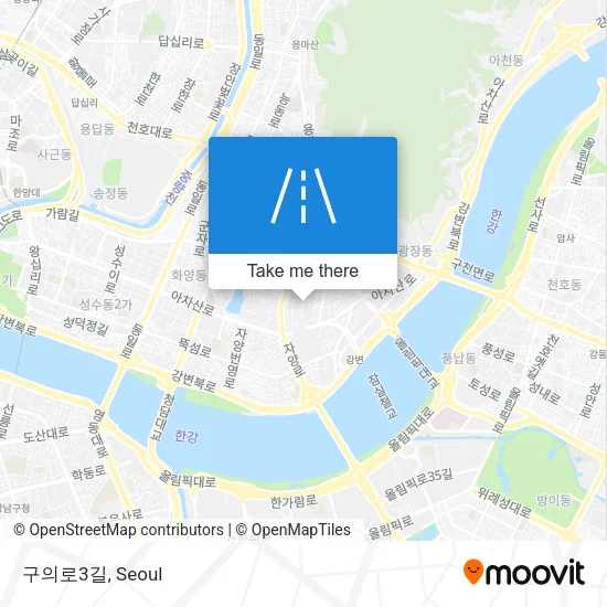 구의로3길 map