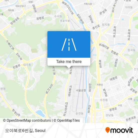 오야북로6번길 map