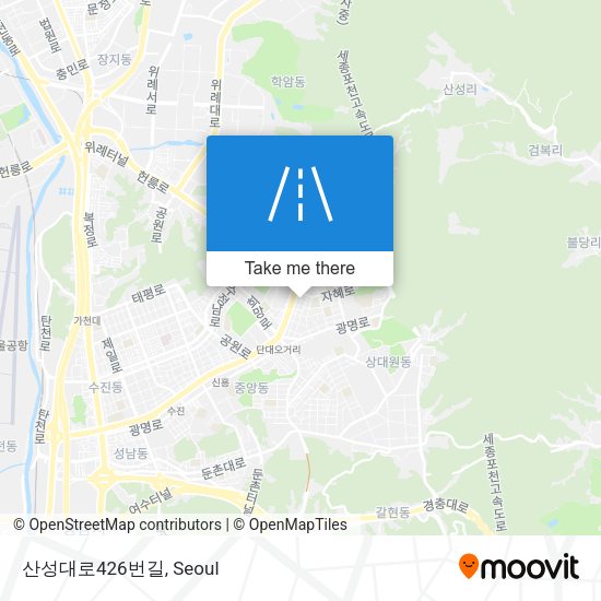 산성대로426번길 map