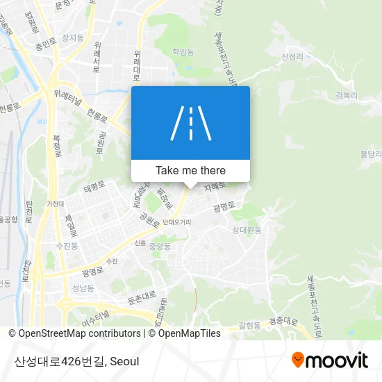 산성대로426번길 map