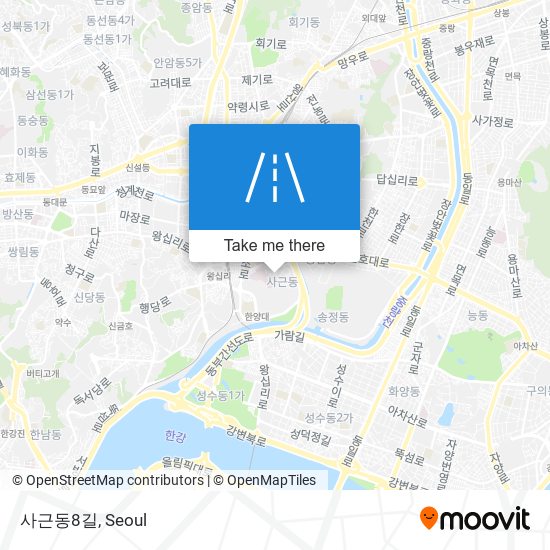 사근동8길 map