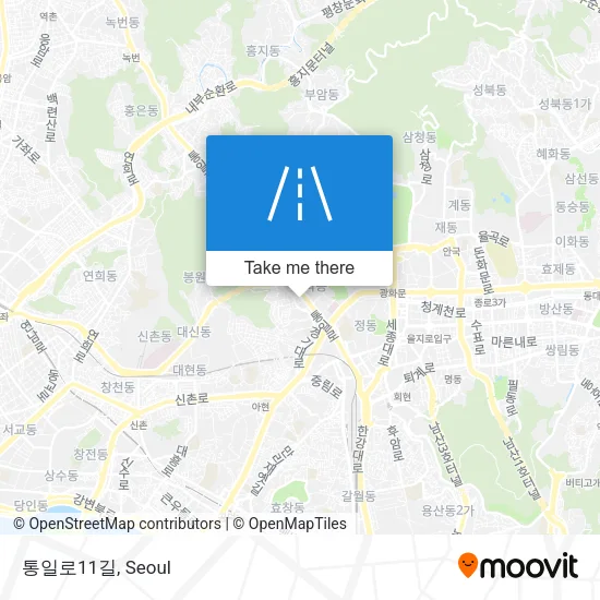 통일로11길 map