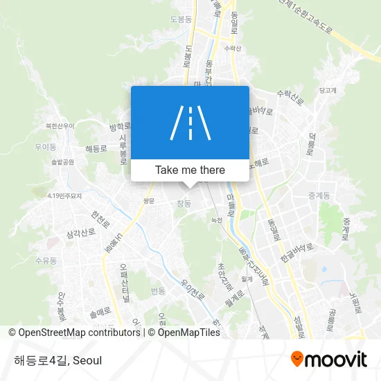 해등로4길 map