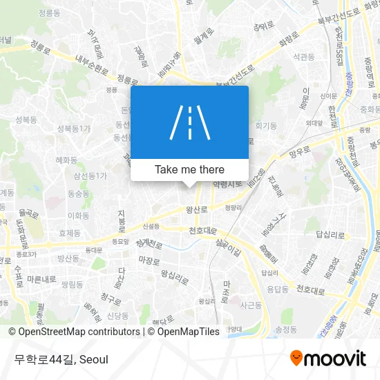 무학로44길 map