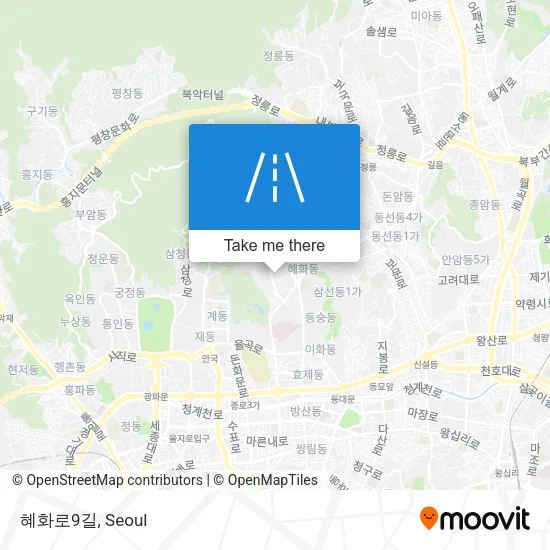 혜화로9길 map