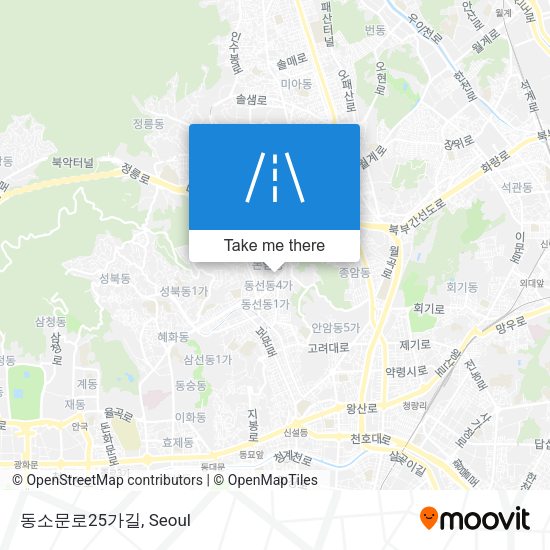 동소문로25가길 map