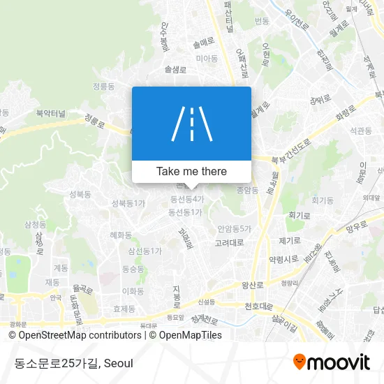 동소문로25가길 map