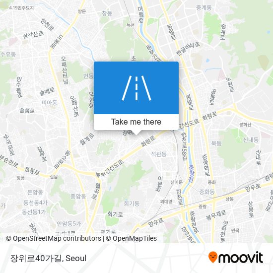 장위로40가길 map