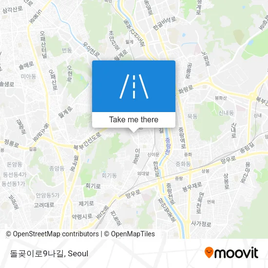 돌곶이로9나길 map