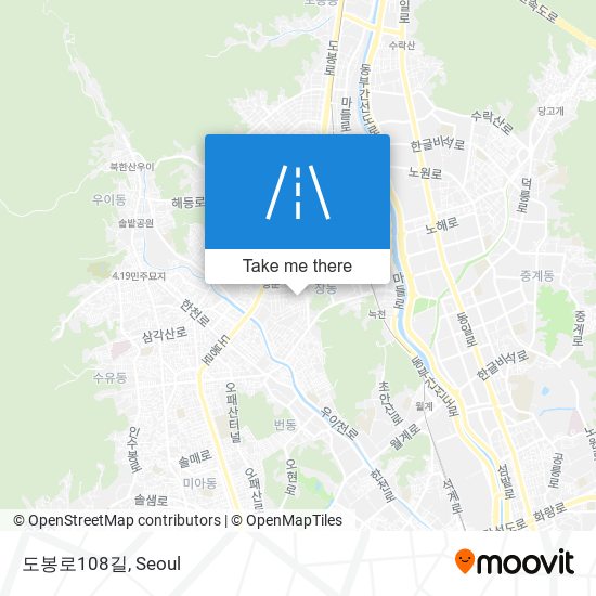 도봉로108길 map