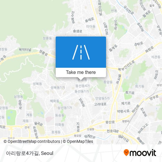 아리랑로4가길 map