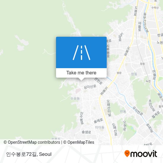 인수봉로72길 map