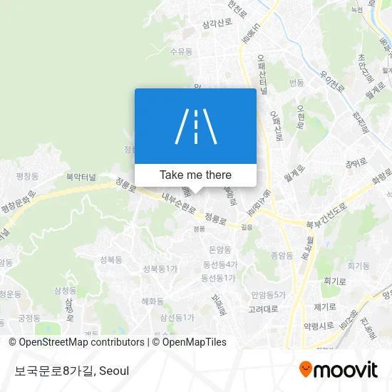 보국문로8가길 map