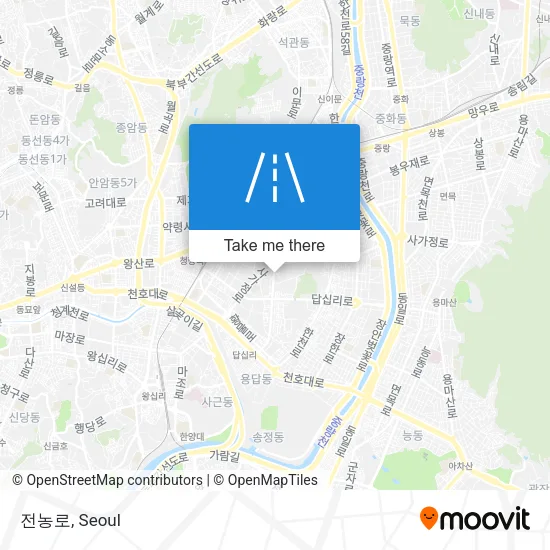 전농로 map