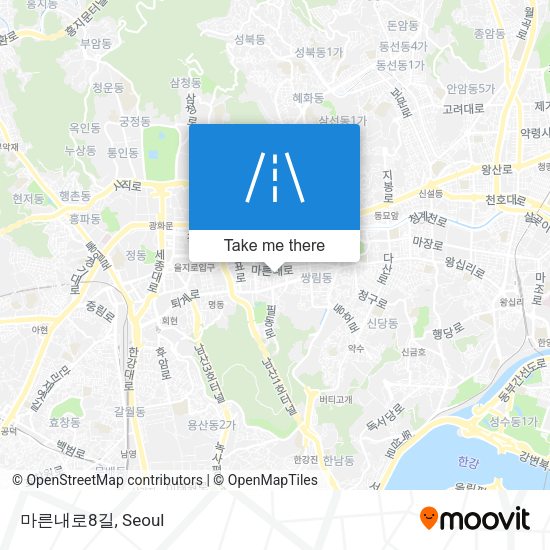 마른내로8길 map